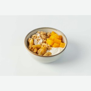 Парфе-гранола тропическая с карамелизированными бананами и персиками 345 г