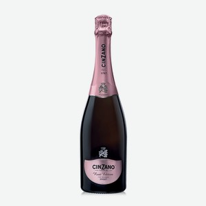 Вино игристое розовое полусладкое Розе 9.5% Cinzano 0,75л