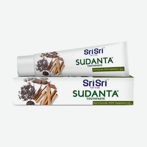 Зубная паста Sri Sri Tattva Суданта аюрведическая натуральная травяная 100 гр Индия