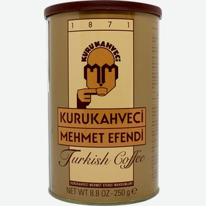 Кофе молотый Мехмет Эфенди по-турецки Мехмет Эфенди ж/б, 250 г