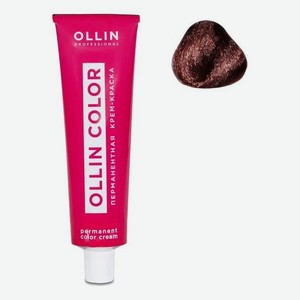Перманентная крем-краска для волос Ollin Color 100мл: 5/5 Светлый шатен махагоновый