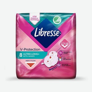 Гигиенические прокладки LIBRESSE Ultra Long 8