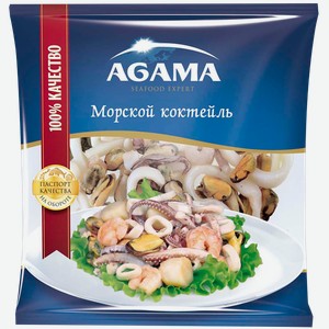 Морепродукты замороженные Агама Морской Коктейль Агама м/у, 300 г