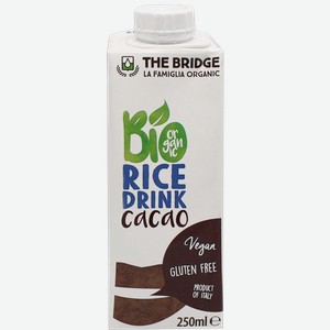 Напиток рисовый Бридж из Венето БИО с какао Бридж СРЛ т/п, 250 мл