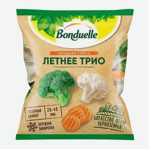 Смесь овощная БОНДЮЭЛЬ Летнее Трио 400гр