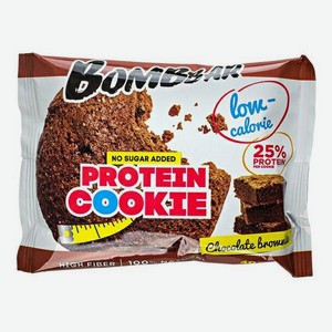 Печенье низкокалорийное протеиновое BOMBBAR со вкусом Шоколадный Брауни; Кокос 40гр