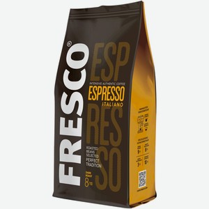 Кофе Fresco Espresso Italiano натуральный жареный в зёрнах, 900г