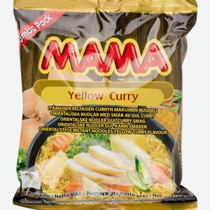 Лапша быстрого приготовления Mama Тайская со вкусом Жёлтый карри