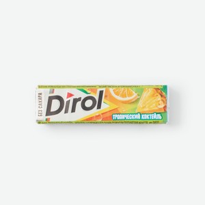Жевательная резинка Dirol без сахара Тропический коктейль 13.6 г