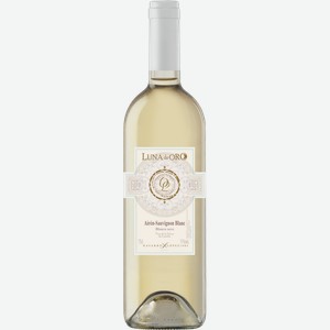 Вино Луна де Оро Айрен-Совиньон Блан белое сухое 11% 0,75л /Испания/