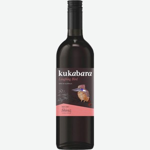 Вино Кукабара Шираз красное полусухое 14% 0,75л /Австралия/