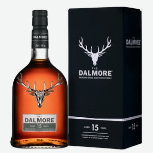 Виски Dalmore 15 years в подарочной упаковке 0.7 л.