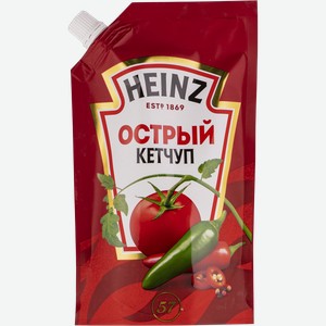 Кетчуп Хайнц острый Петропродукт м/у, 320 г