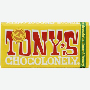 Шоколад молочный Тони`c медово-миндальная нуга Ким`С м/у, 180 г