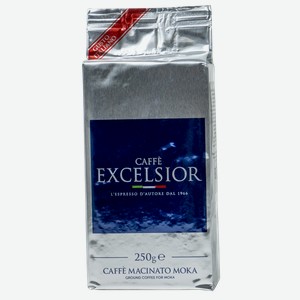 Кофе молотый Эксельсиор для гейзерной кофеварки Эксельсиор СРЛ м/у, 250 г