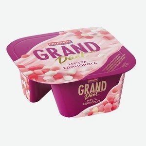 Десерт творожный Grand Duet со вкусом ягодного мороженого 5,5%