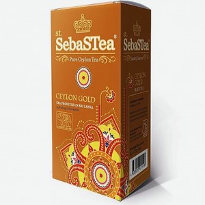 Чай Себасти Черный Цейлон Голд 25пак