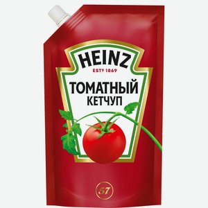 Кетчуп 320 г Heinz Томатный д/пак