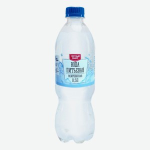 Вода питьевая 0,5л Честный выбор газированная п/бут