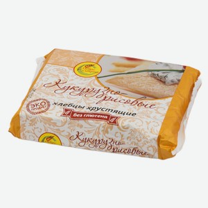 Хлебцы «Хлебцы-Сибиряки» кукурузно-рисовые без глютена, 60 г