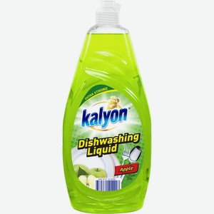 Моющее средство д/мытья посуды <Kalyon> Яблоко 1.225л Турция