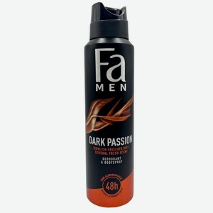 Дезодорант-аэрозоль Fa men Dark Passion