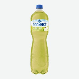 Вода минеральная Липецкая Яблоко газированная, 1,5 л, пластиковая бутылка
