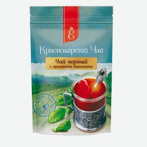 Чай Краснодарский чай 90г с бергамотом, дой-пак Россия