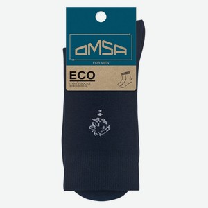 Носки мужские Omsa for Men Eco 409 Blu, размер 42-44
