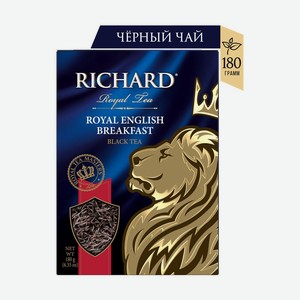 Чай черный Richard Royal English Breakfast листовой 180г
