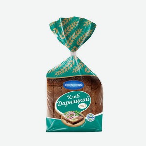 Хлеб Коломенское Дарницкий формовой в упаковке