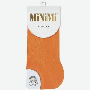 Носки женские MiNiMi Cotone 1101 ультракороткие цвет: orange/оранжевый, 39-41 р-р