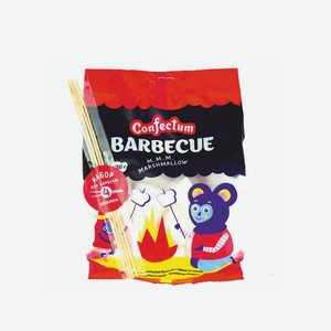 Зефир жевательный «Barbecue» с ароматом ванили, Белгородская обл., «Конфектум», 250 г