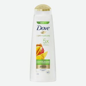Шампунь Dove Глубокое питание и восстановление манго для сухих волос 380 мл