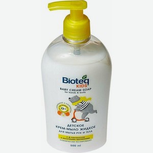 Жидкое крем-мыло детское Bioteq Kids для рук и тела