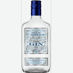 Джин The Great Carriage London Dry Gin 0.7л.