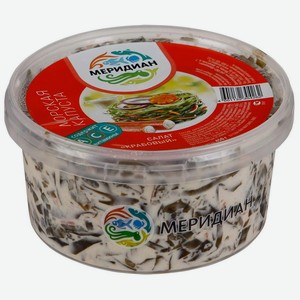 Салат из морской капусты Меридиан Крабовый, 450 г