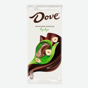 Шоколад Dove Молочный шоколад фундук 0.09 кг