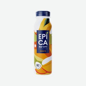 Йогурт питьевой Epica манго 2,5%, 0.29 кг