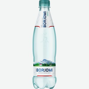 Вода минеральная Borjomi (Боржоми) газированная в пластиковой бутылке 500мл