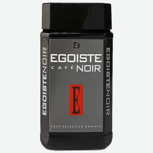 Кофе растворимый EGOISTE Noir сублимированный, ст/б