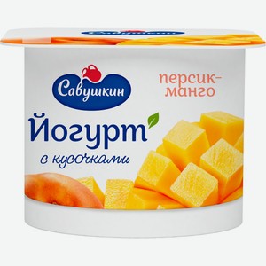 Йогурт Савушкин Продукт Персик-манго 2%