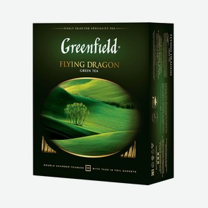 Чай зеленый Flying Dragon Greenfield, 0.2 кг