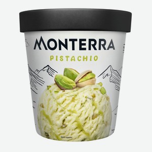 Мороженое пломбир с фисташками и фисташковым соусом Монтерра 0.287 кг