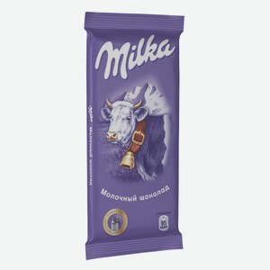 Шоколад молочный с карамельной начинкой Милка, 0.09 кг