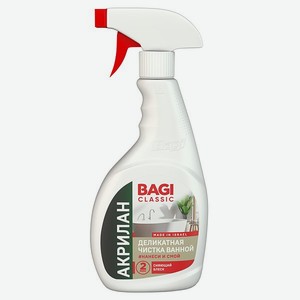 чистящее средство BAGI Classic Акрилан деликатная чистка ванной 400 мл