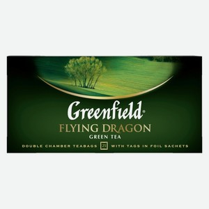 Чай зеленый Гринфилд Флайинг Дракон, 25*2г