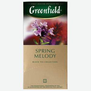Чай (25 ф/п х 1,5 г) Greenfield Spring Melody к/уп