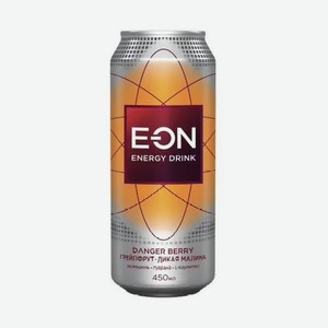 Напиток 450 мл E-ON Danger Berry энергетический ж/б