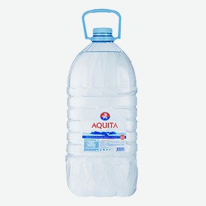 Вода 5,0 л AQUITA питьевая негазированная ПЭТ соц.